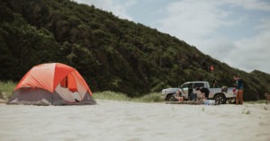 Car Camping on the Beach